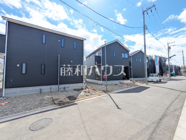 接道状況および現場風景　【武蔵村山市中原４丁目】