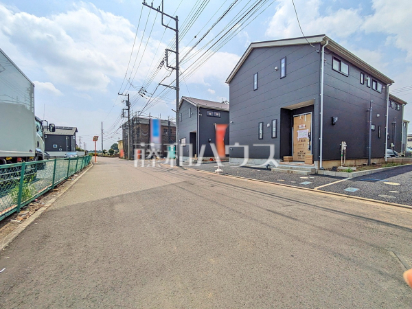 接道状況および現場風景　【武蔵村山市中原４丁目】