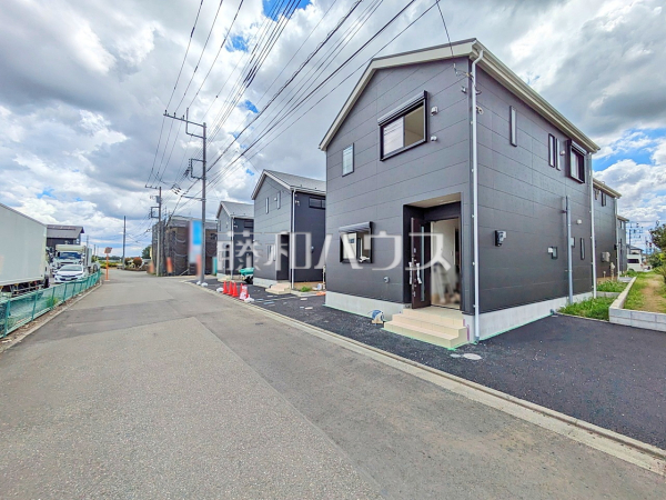 接道状況および現場風景　【武蔵村山市中原４丁目】