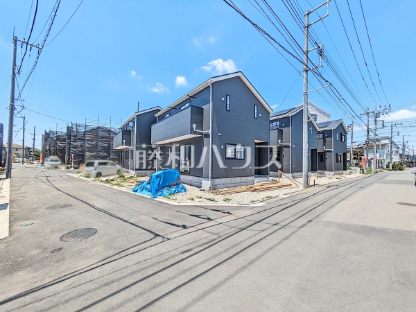 接道状況および現場風景　【武蔵村山市中原４丁目】