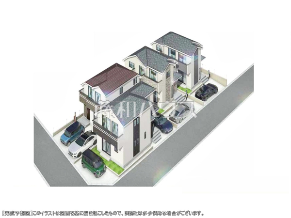区画図 【調布市東つつじケ丘3丁目】 区画図 【調布市東つつじケ丘3丁目】