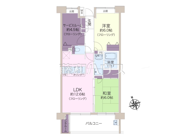 間取図　【ベルポート朝霞台五番館】