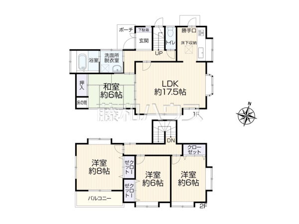 間取図　【福岡市南区柳河内１丁目】