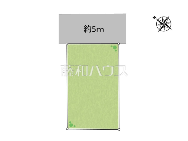 全体区画図　【小平市学園東町１丁目】