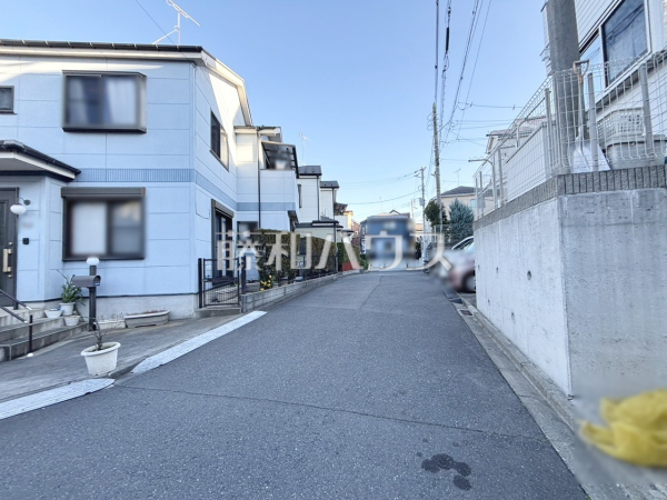 接道状況および現場風景　【和光市下新倉４丁目】