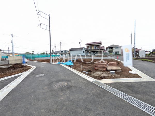 接道状況および現場風景　【東村山市秋津町３丁目】