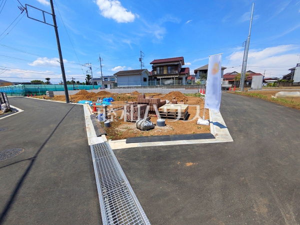 接道状況および現場風景　【東村山市秋津町３丁目】