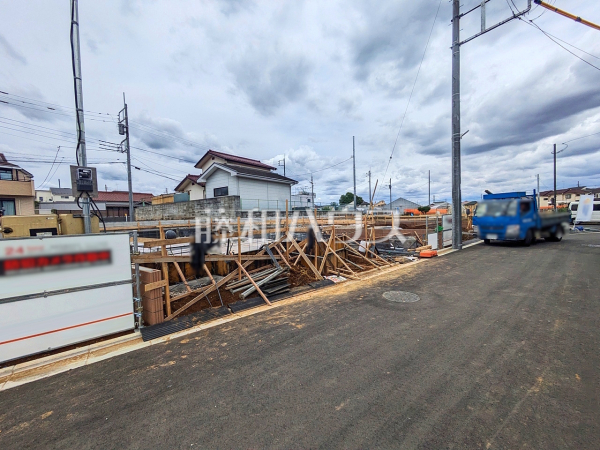 接道状況および現場風景　【東村山市秋津町３丁目】