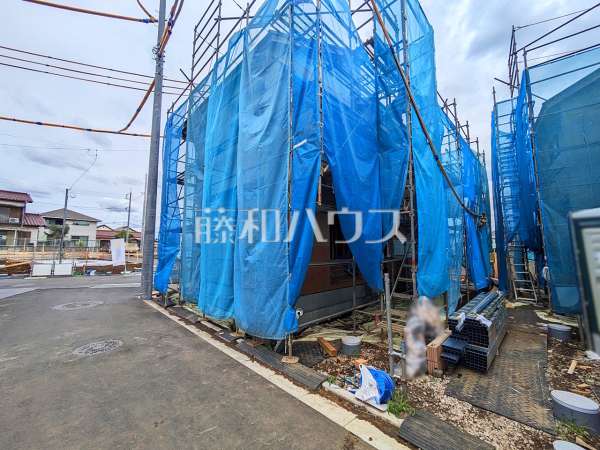 接道状況および現場風景　【東村山市秋津町３丁目】