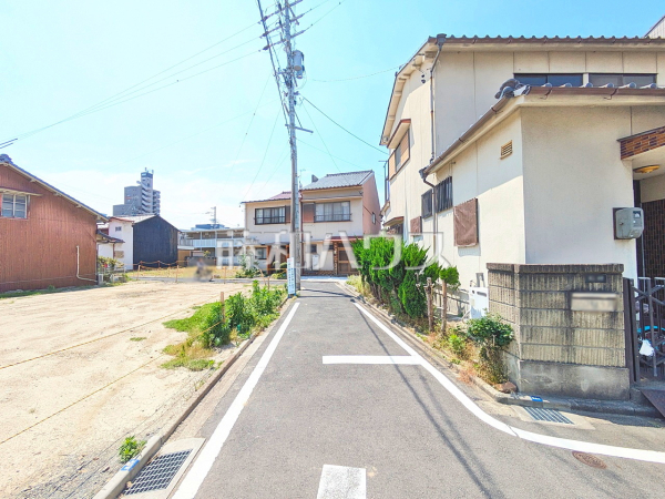 接道状況および現場風景　【名古屋市北区下飯田町３丁目】