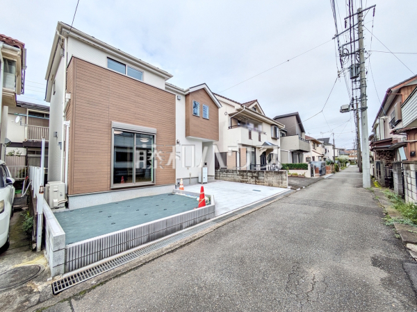 接道状況および現場風景 【日野市日野台2丁目】 接道状況および現場風景 【日野市日野台2丁目】