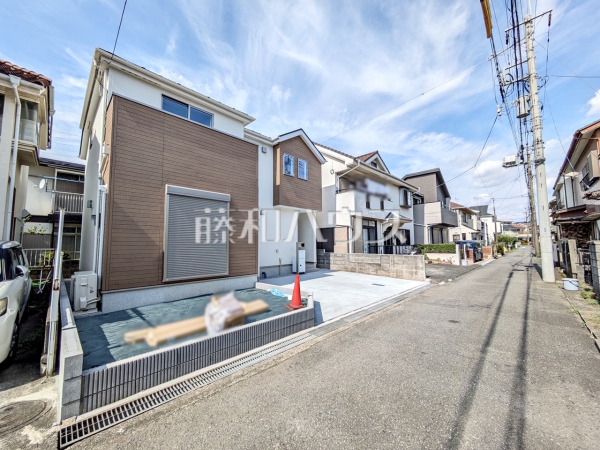 接道状況および現場風景　【日野市日野台２丁目】