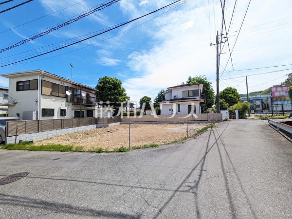 接道状況および現場風景　【八王子市長沼町】