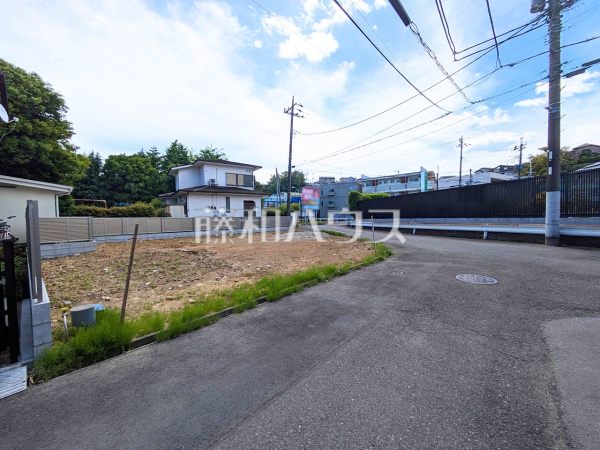 接道状況および現場風景　【八王子市長沼町】