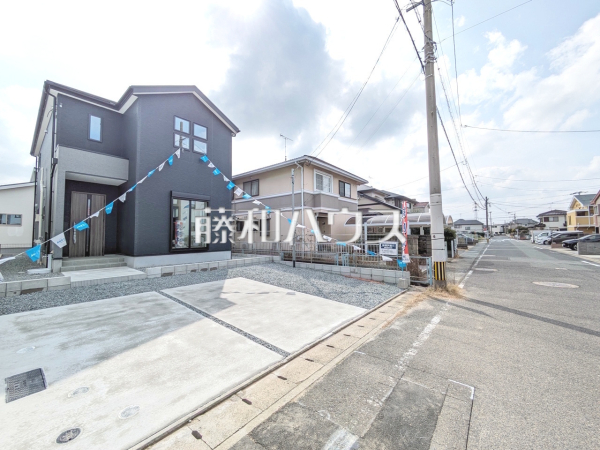 3号棟　接道状況および現場風景　【福岡市東区三苫２丁目】