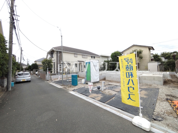接道状況および現場風景　【狛江市東野川１丁目】