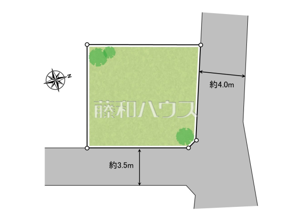 全体区画図　【練馬区大泉学園町５丁目】