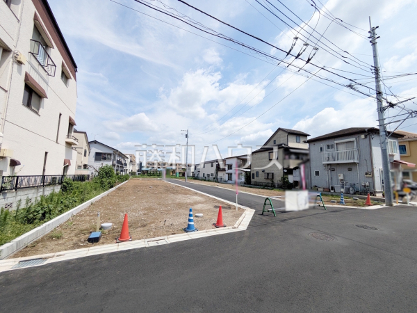 接道状況および現場風景　【調布市富士見町２丁目】