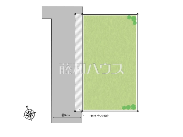 全体区画図　【三鷹市上連雀９丁目】