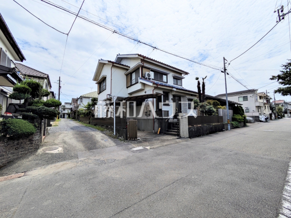 接道状況および現場風景　【日野市多摩平６丁目】