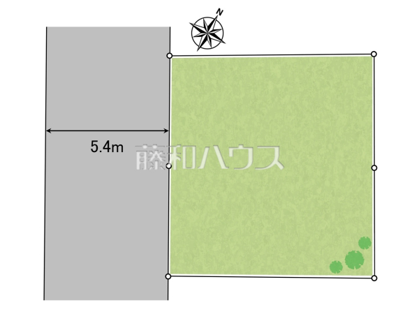 区画図　【所沢市東狭山ケ丘１丁目】