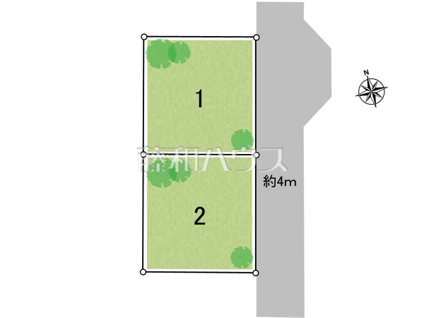 全体区画図 【八王子市上野町】 全体区画図 【八王子市上野町】