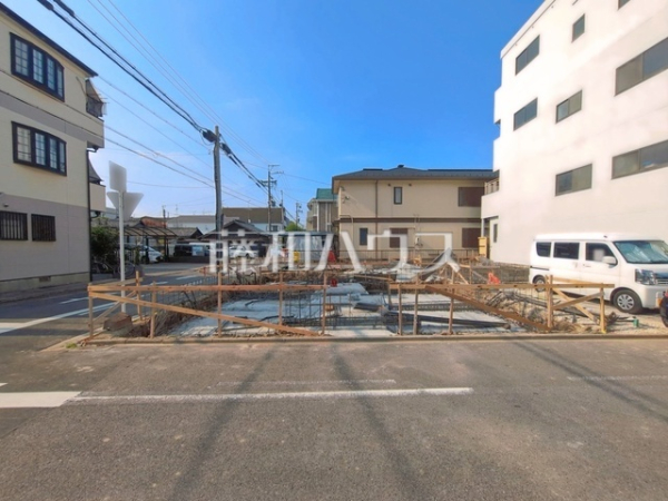 接道状況および現場風景　【名古屋市北区生駒町１丁目】