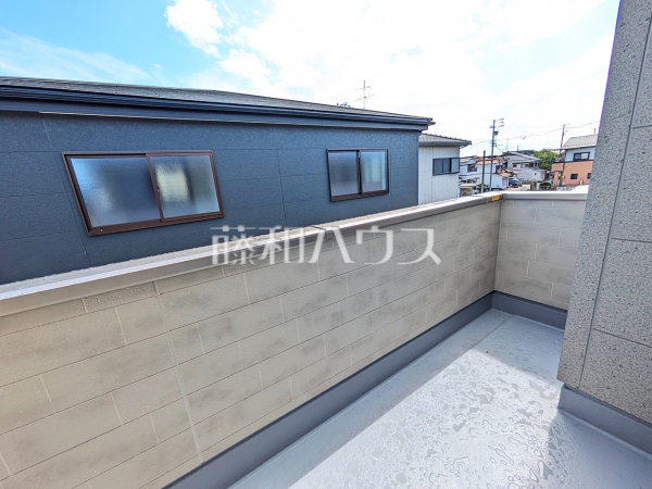 2号棟　バルコニー　【北名古屋市片場白山】