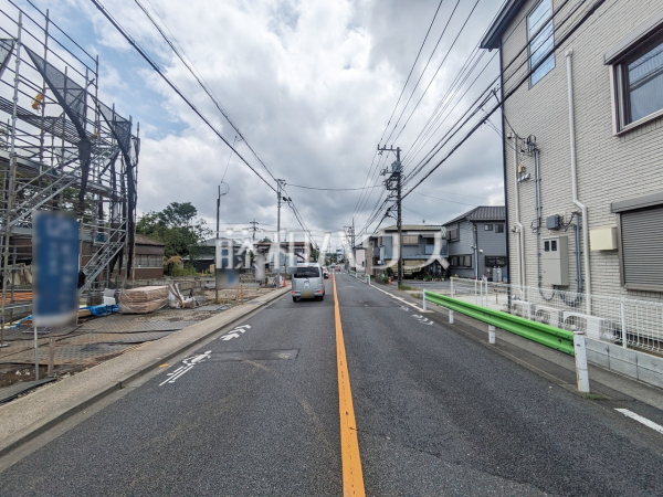 接道状況および現場風景　【八王子市四谷町】