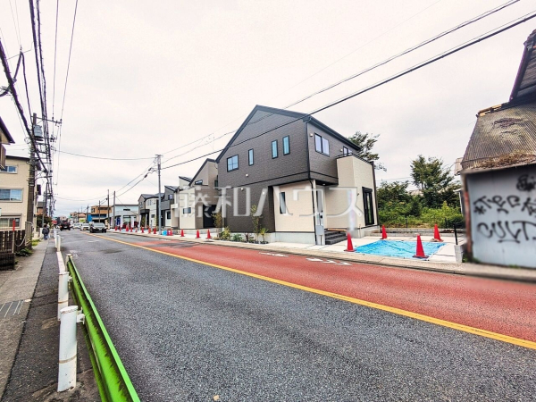 接道状況および現場風景　【八王子市四谷町】