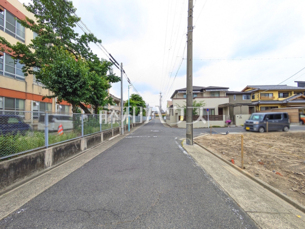 接道状況および現場風景　【名古屋市北区大杉３丁目】