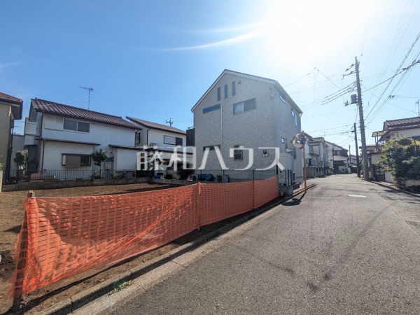 接道状況および現場風景　【東大和市中央１丁目】