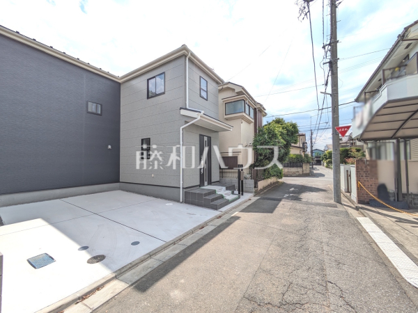 接道状況および現場風景　【武蔵村山市大南３丁目】