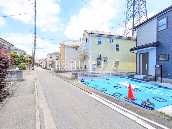 接道状況および現場風景　【国立市富士見台１丁目】