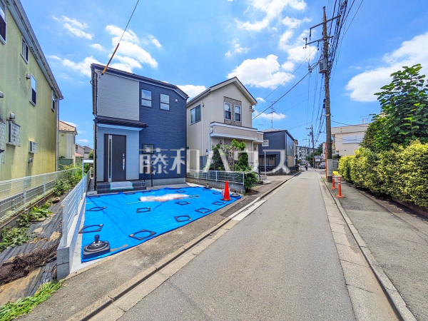 接道状況および現場風景　【国立市富士見台１丁目】
