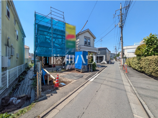 接道状況および現場風景　【国立市富士見台１丁目】