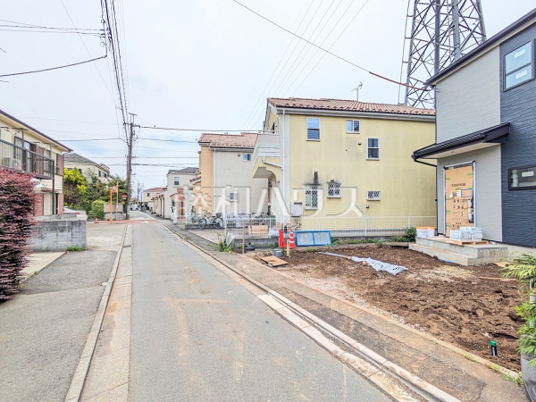 接道状況および現場風景　【国立市富士見台１丁目】