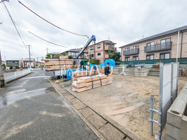 接道状況および現場風景　【福岡市南区警弥郷３丁目】