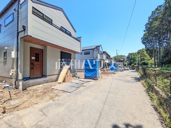 接道状況および現場風景　【昭島市拝島町１丁目】