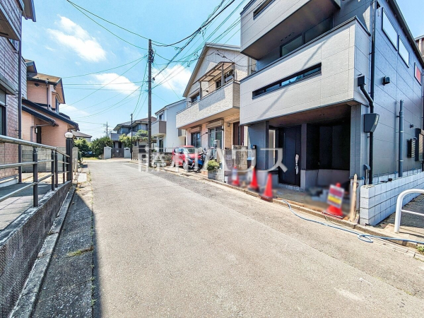 接道状況および現場風景　【東久留米市南町４丁目】