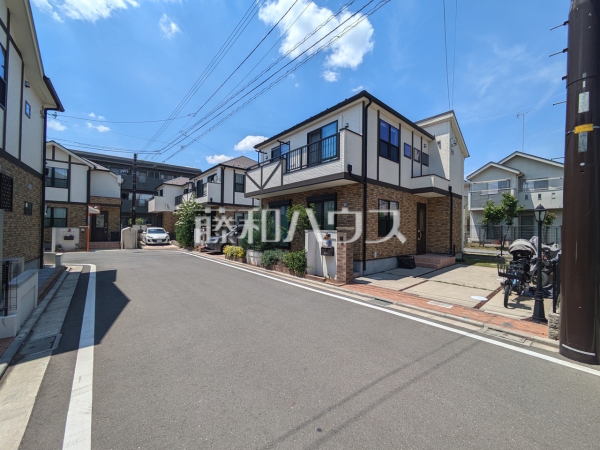接道状況および現場風景　【立川市幸町４丁目】