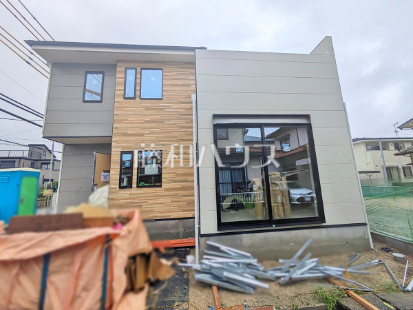 外観　【福岡市早良区賀茂４丁目】南向きのバルコニーは日差しもたっぷり注ぎ、お洗濯物もよく乾きます。