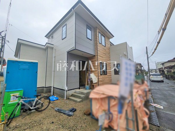 外観　【福岡市早良区賀茂４丁目】 ここに住む方を想像して、着々と建築しております！ 