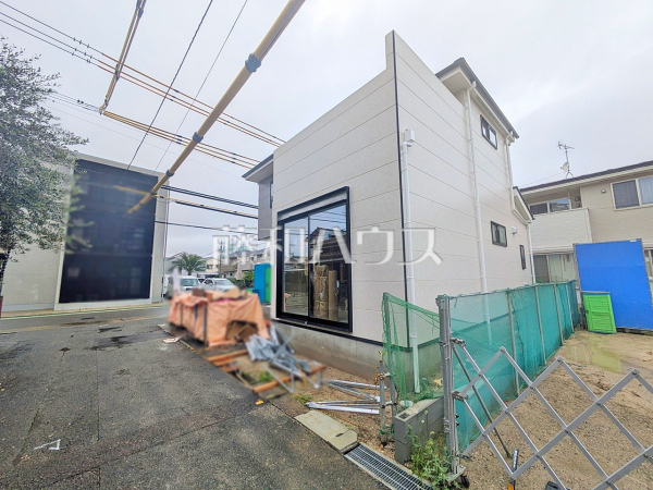 接道状況および現場風景　【福岡市早良区賀茂４丁目】