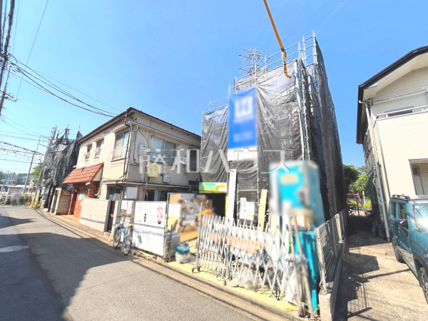 接道状況および現場風景　【小平市花小金井南町３丁目】