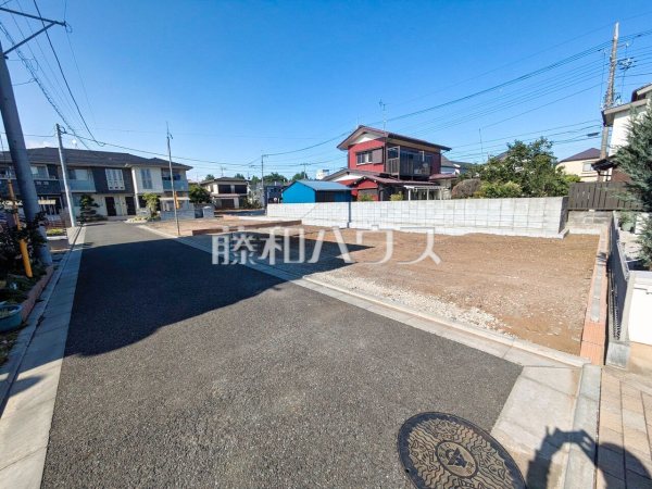 接道状況および現場風景 【小平市美園町3丁目】 接道状況および現場風景 【小平市美園町3丁目】