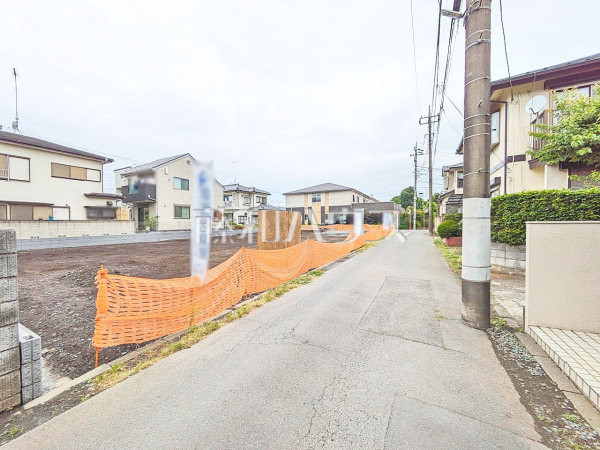 接道状況および現場風景　【小平市上水南町２丁目】