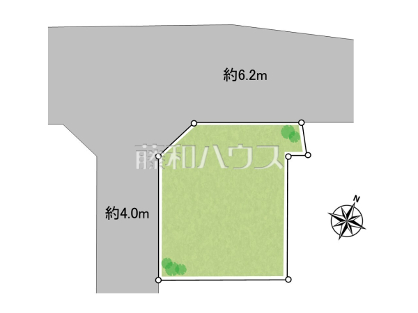 全体区画図　【調布市入間町２丁目】