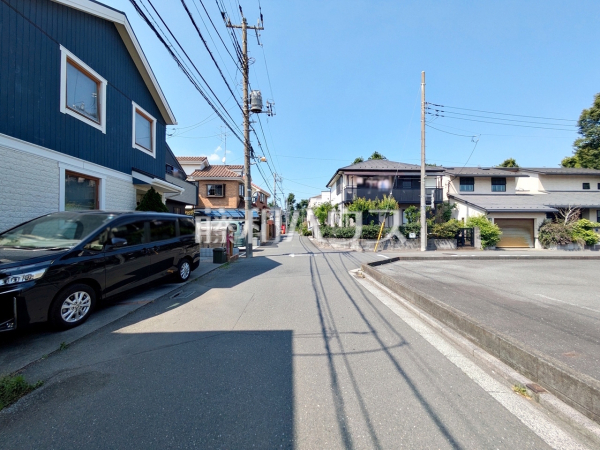 接道状況および現場風景　【小平市上水南町２丁目】
