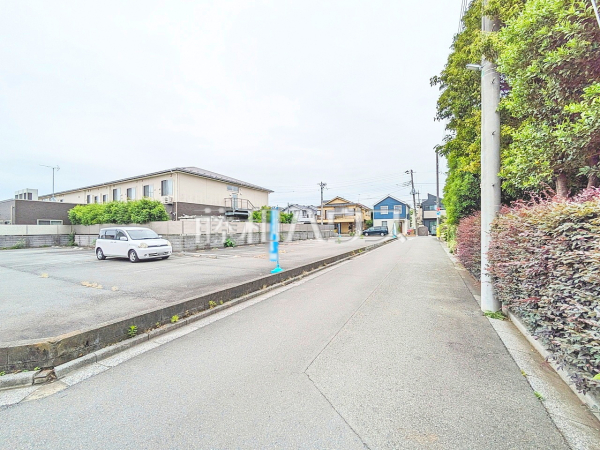 接道状況および現場風景　【小平市上水南町２丁目】